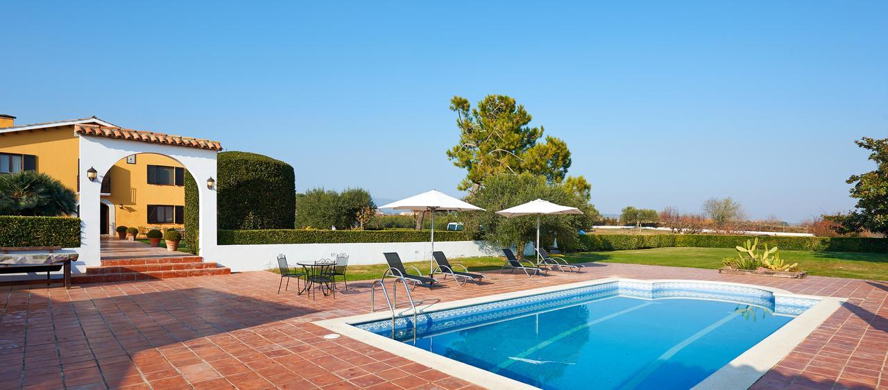 Hotel Rural Cal Ruget Vilobi Del Penedes Exterior foto