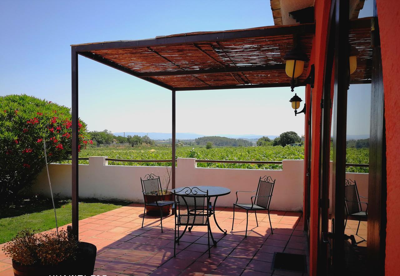 Hotel Rural Cal Ruget Vilobi Del Penedes Exterior foto