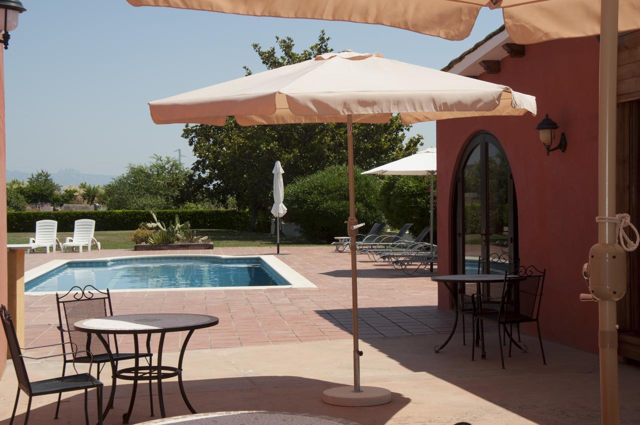 Hotel Rural Cal Ruget Vilobi Del Penedes Exterior foto